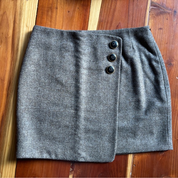 Sezane Peter Skirt Taupe - Size 6 - NWT - Picture 3 of 5